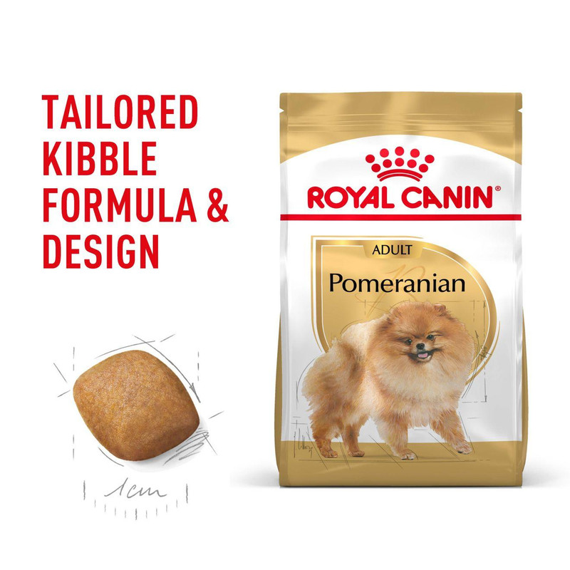 غذای خشک سگ رویال کنین مدل pomeranian وزن 1.5 کیلوگرم