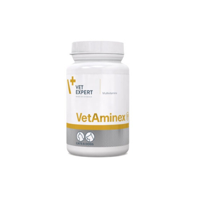 قرص مکمل سگ وت اکسپرت مدل VetAminex ویتامین و مینرال بسته 60 عددی