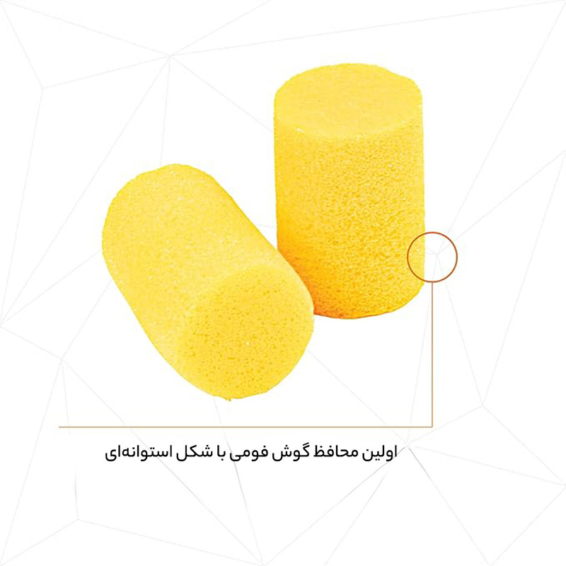 گوش گیر اسفنجی تری ام مدل Classic بسته 10 جفتی