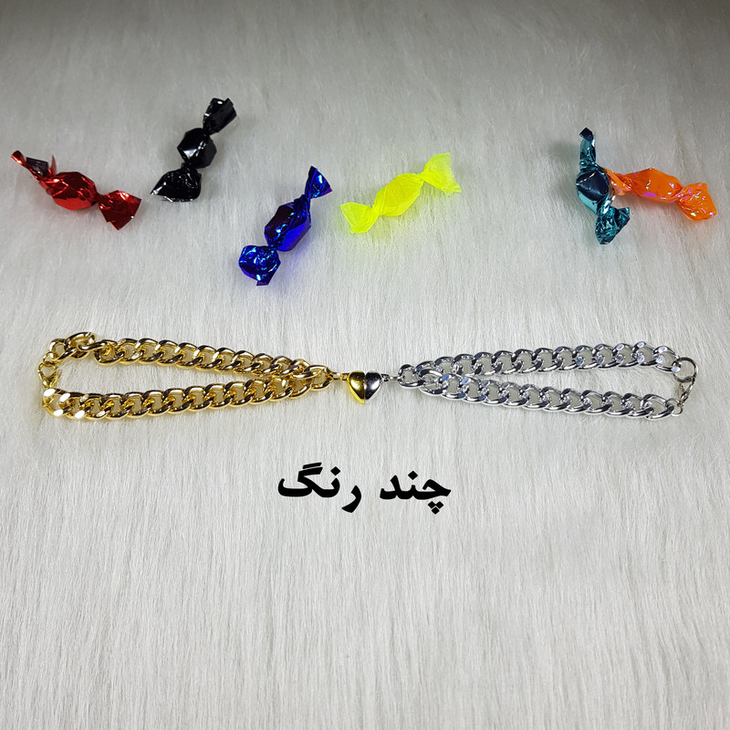 دستبند زنانه و مردانه مدل دوستي كد LV69 مجموعه 2 عددي
