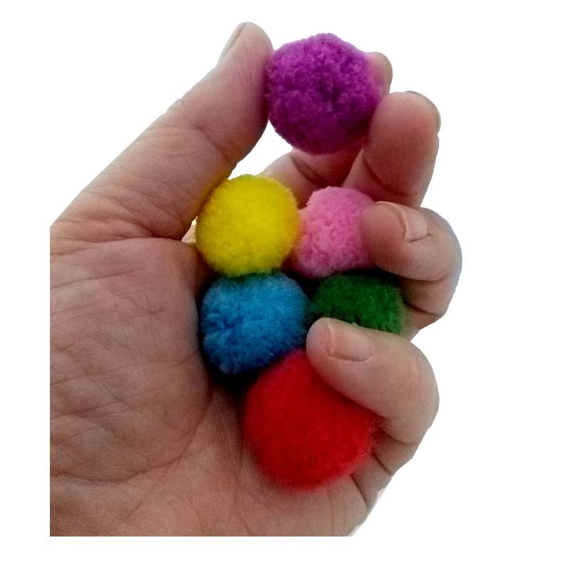 توپک پوم پوم کد TP2 بسته 50 عددی