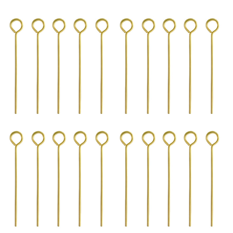 میخ گوشواره مدل P کد GD-20 بسته 20 عددی