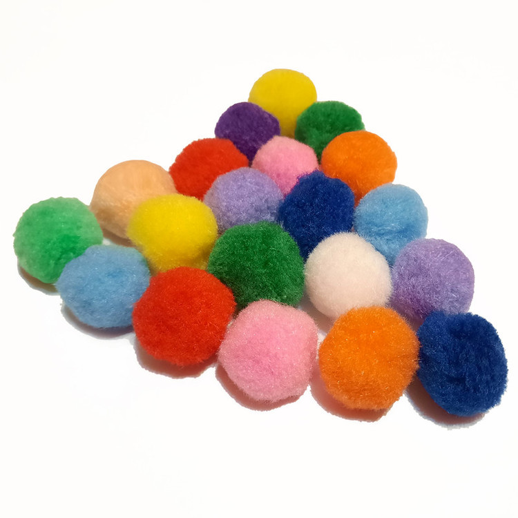 اسباب بازی پولیشی گربه مدل pom pom بسته 20 عددی