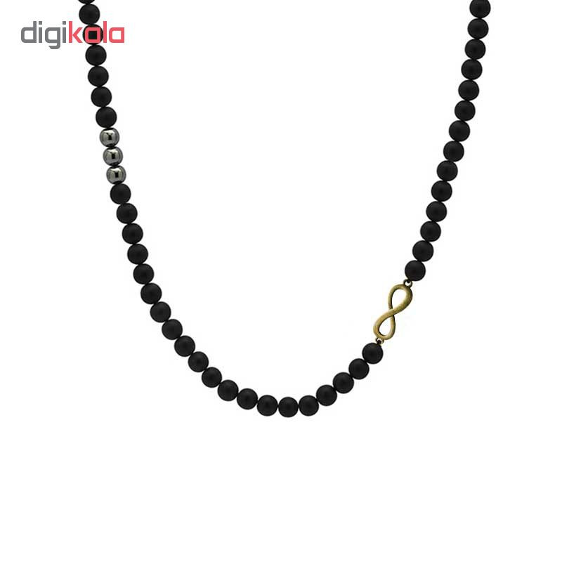 گردنبند مردانه طرح بی نهایت کد Gm6