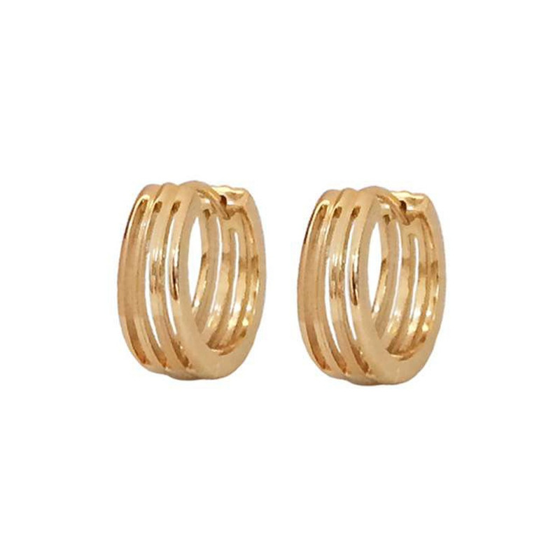گوشواره زنانه ژوپینگ مدل حلقه ای کد XP 017