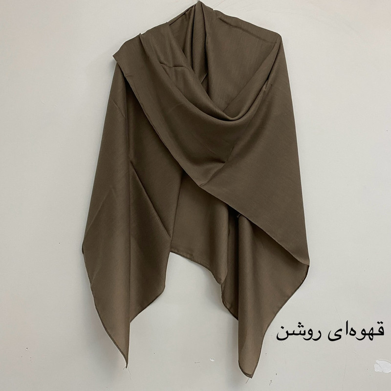 روسری زنانه مدل نخی چهارفصل قواره متوسط دور دوخت