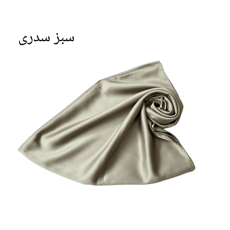 روسری زنانه مدل ساتن ابریشم