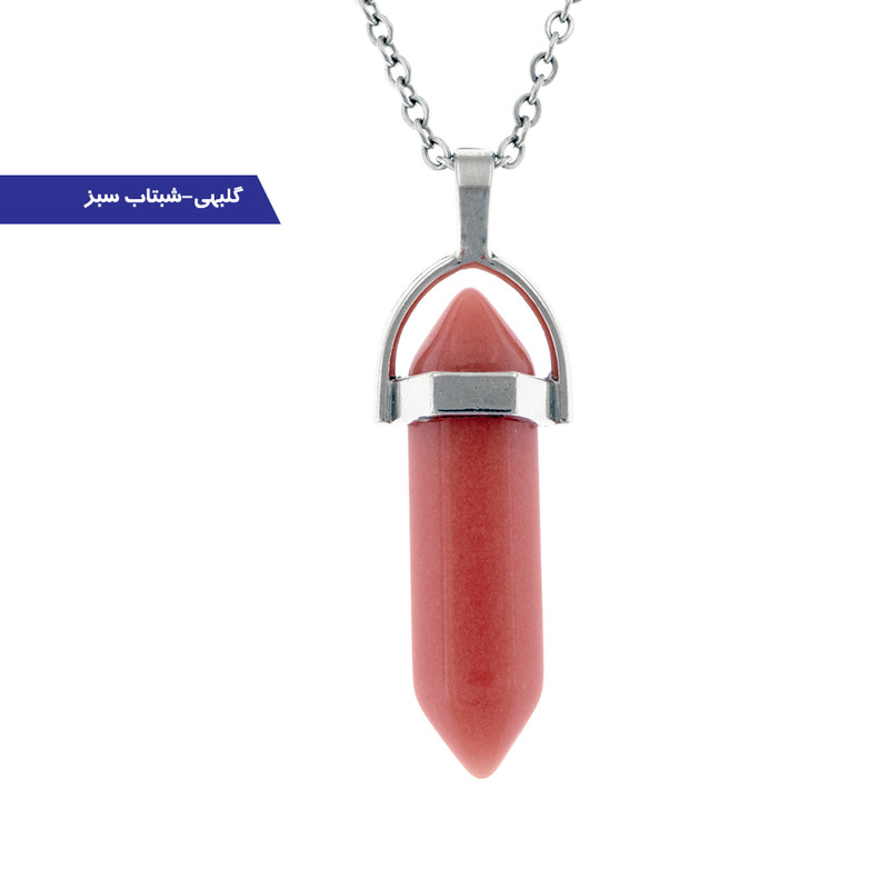 گردنبند برانت طرح شبتاب مدل کریستال سنگی
