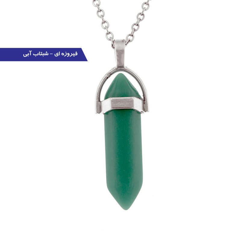 گردنبند برانت طرح شبتاب مدل کریستال سنگی
