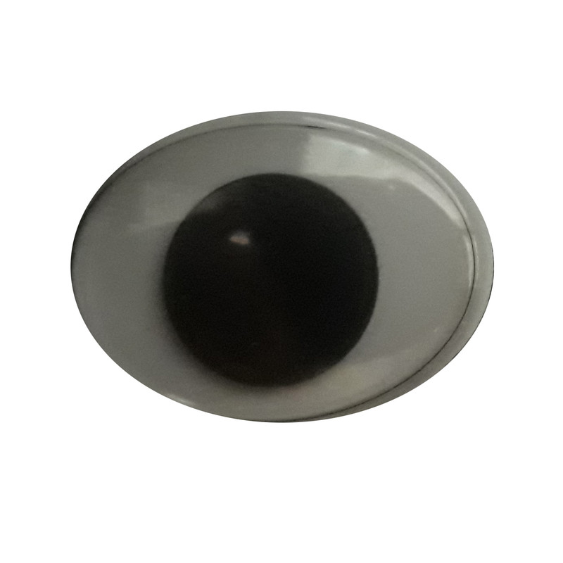 چشم عروسک طرح بیضی مدل oval20 بسته 20 عددی