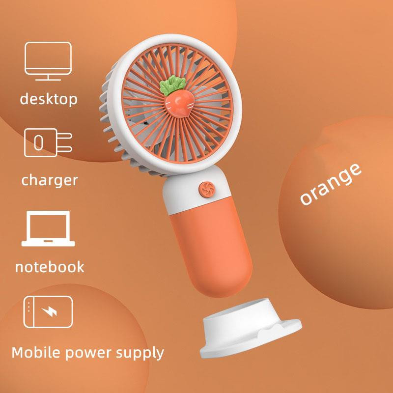 پنکه رومیزی مدل HANDHELD MINI ظرفیت 250 میلی آمپر ساعت