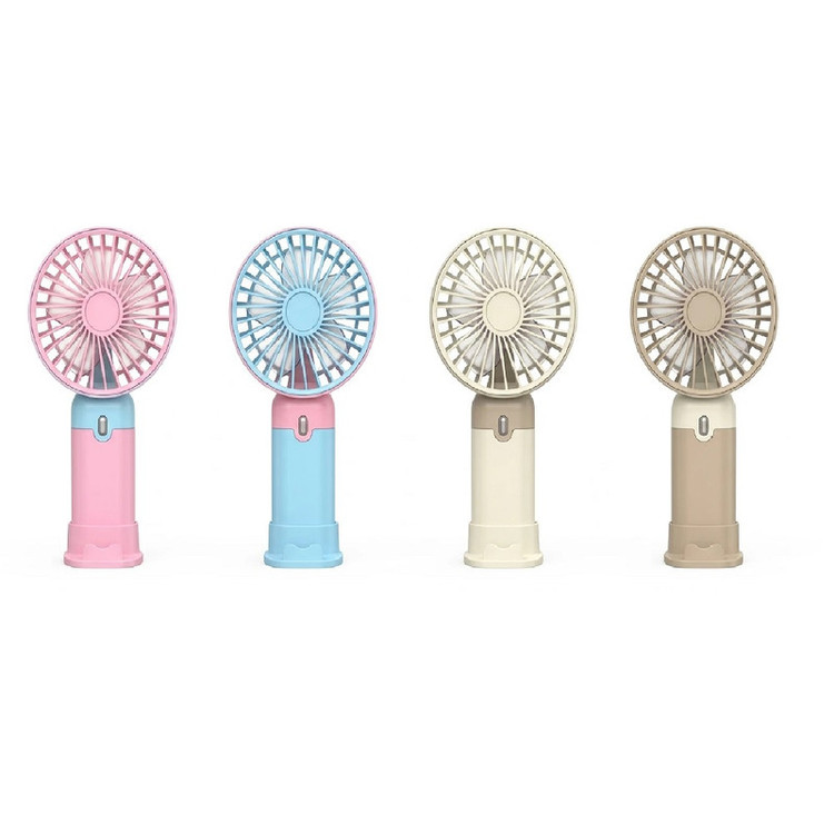پنکه شارژی مدل Rechargeable Handheld Mini Fan ظرفیت 300 میلی آمپر ساعت