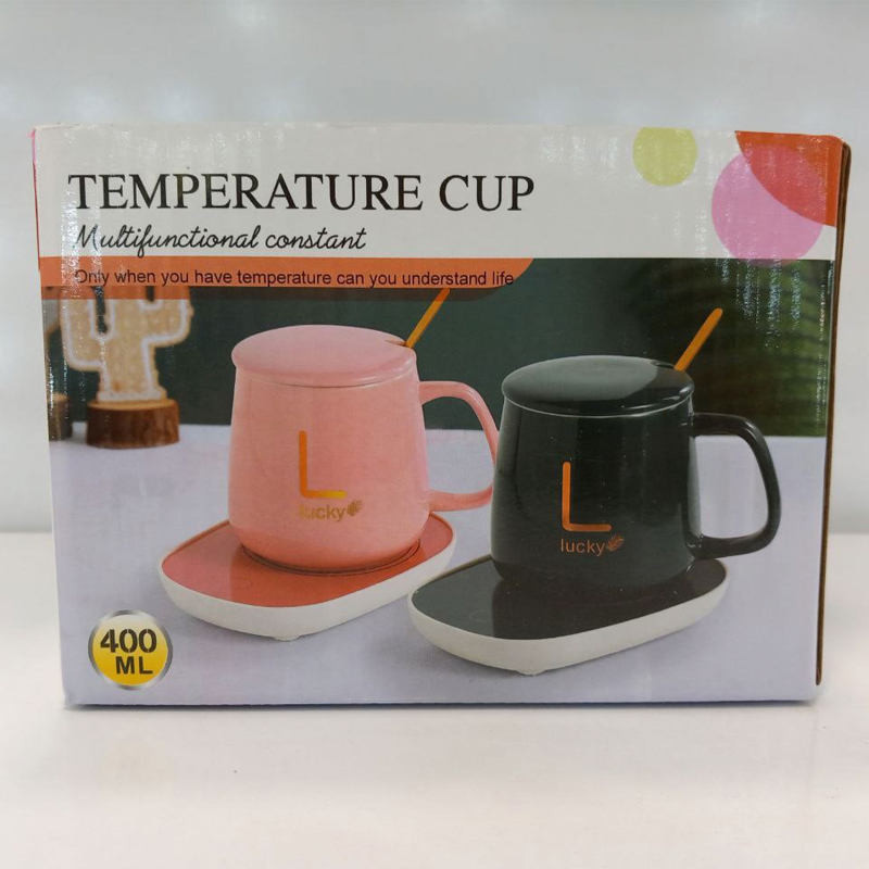 ماگ لاکی مدل Warmer Plus به همراه صفحه گرم کن برقی