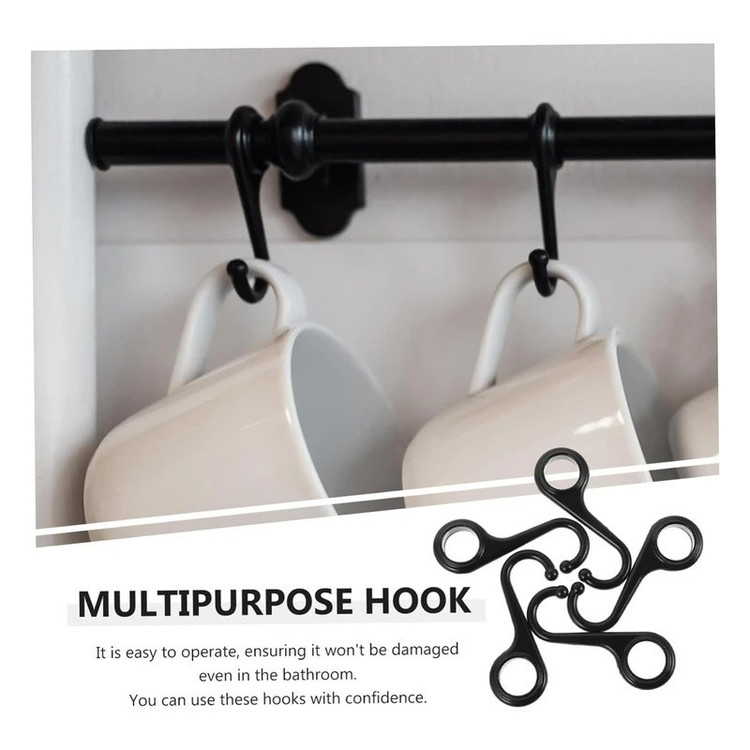 استند لیوان سالوت مدل قلاب آویز HOOK بسته 6 عددی