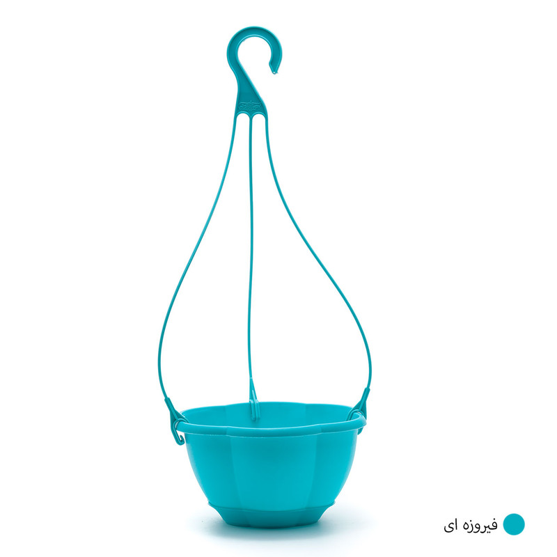 گلدان گل آذین مدل پلاستیکی آویز کد 320