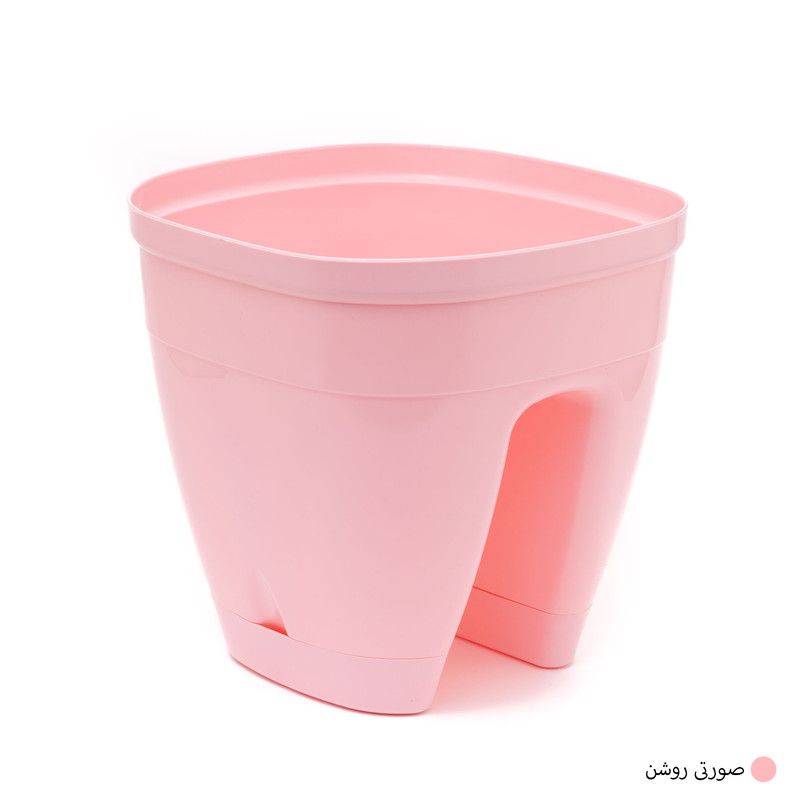 گلدان گل آذین مدل پلاستیکی نرده ای کد 642