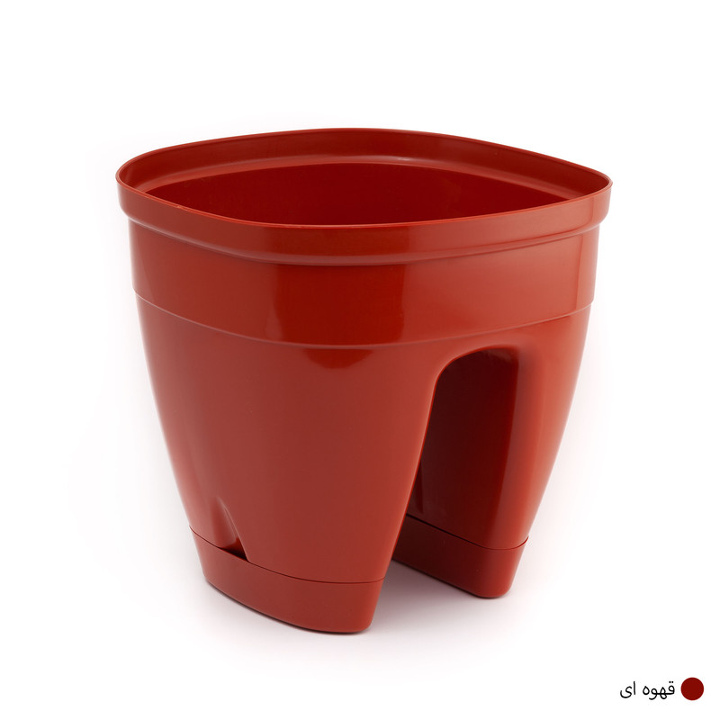 گلدان گل آذین مدل پلاستیکی نرده ای کد 642