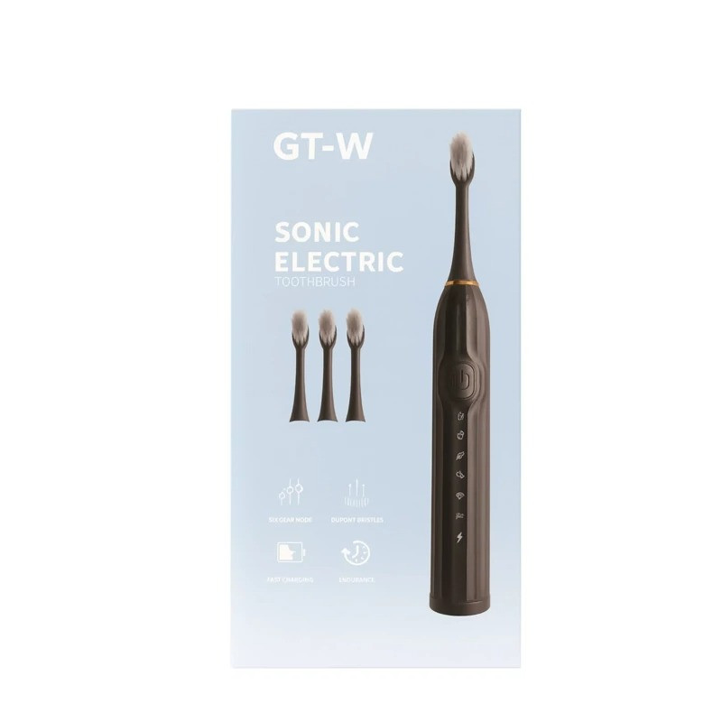 مسواک برقی لرزشی مدل GT-W به همراه 3 سری یدک