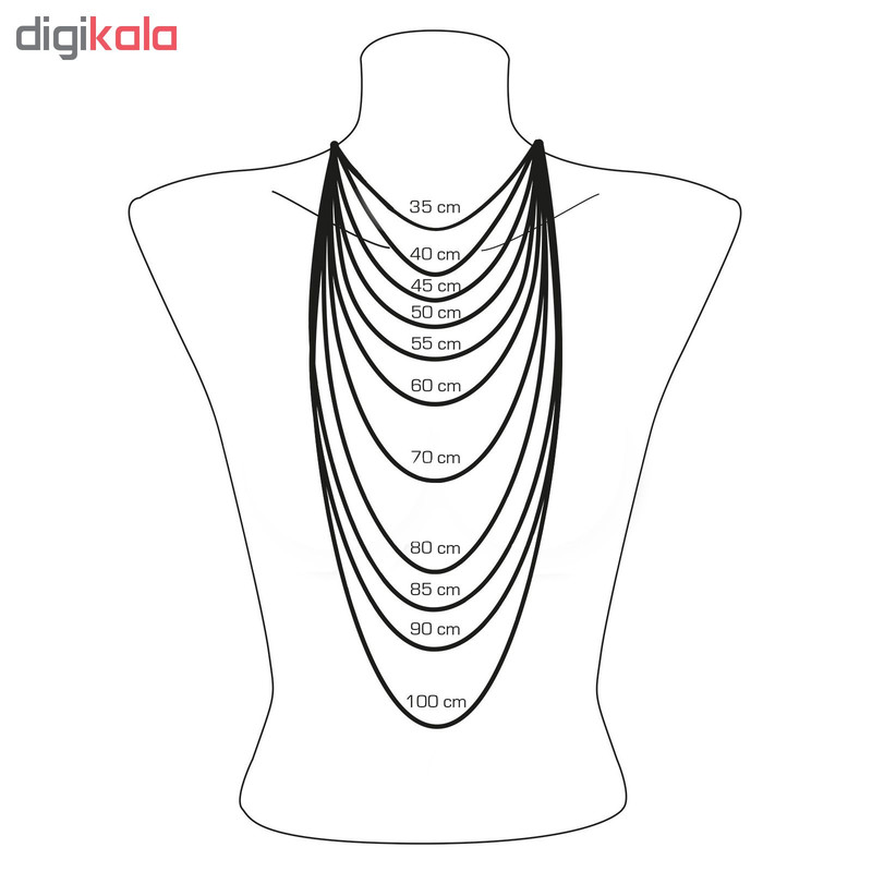 زنجیر زنانه کد SS001-600
