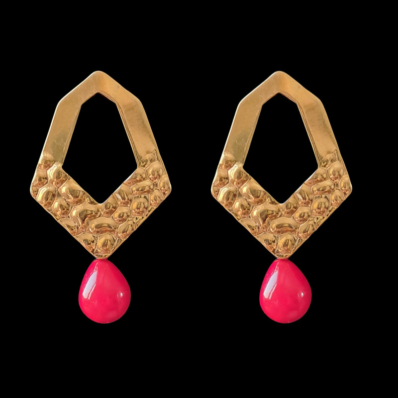 گوشواره میخی دخترانه مدل مروارید مجلسی Artcty3