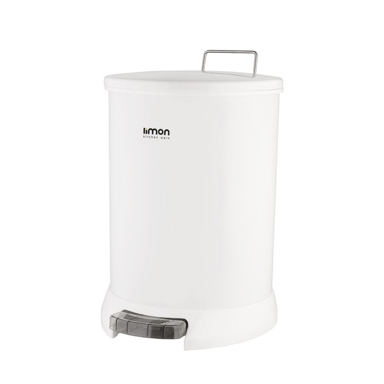 سطل زباله پدالی لیمون مدل گرد کد DH1166