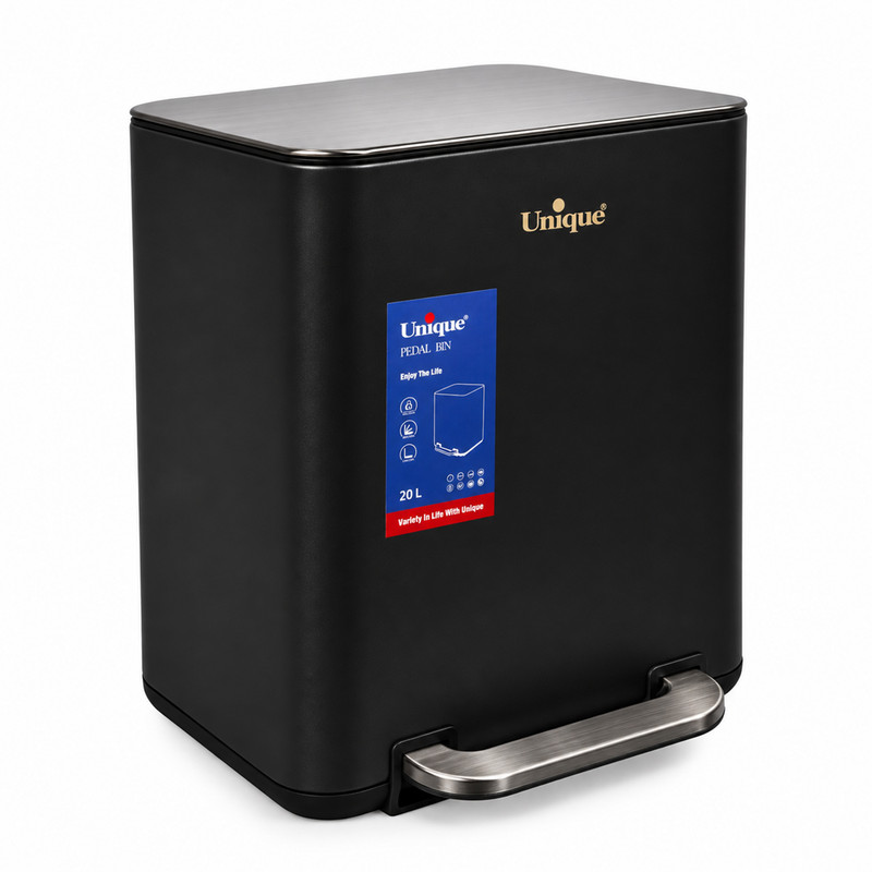 سطل زباله پدالی یونیک کد 4301 گنجایش 20 لیتر