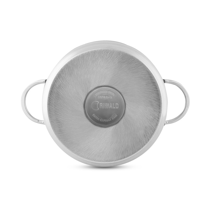 تابه استیل ریوالد مدل لیورپول کد ۱۰۲۳-۶۸۰۴۲۲۸ سایز ۲۸