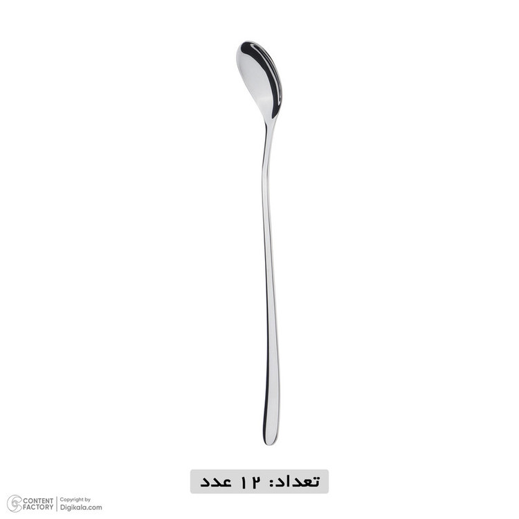 قاشق شربت خوری ام جی اس مدل 008 مجموعه 12 عددی