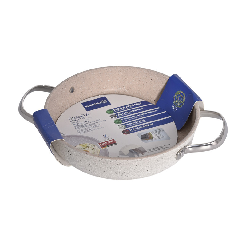تابه گرانیت کرکماز مدل GRANITA کد 1271 سایز 20