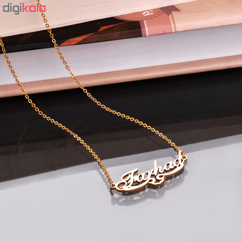 گردنبند مردانه ماصرم طرح فرهاد