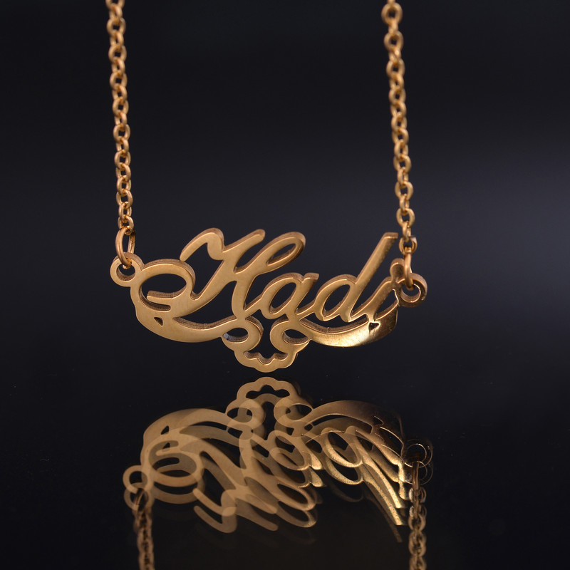 گردنبند زنانه طرح هادی کد GA1186