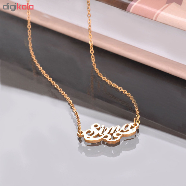 گردنبند زنانه طرح سیما کد GA1141