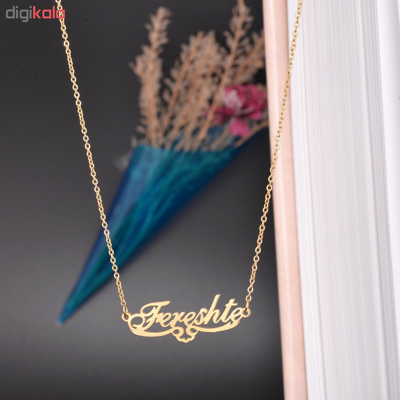 گردنبند زنانه طرح فرشته کد GA1150