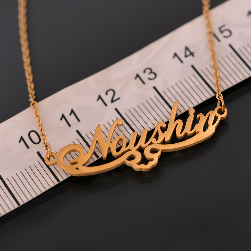 گردنبند زنانه طرح نوشین کد GA1166