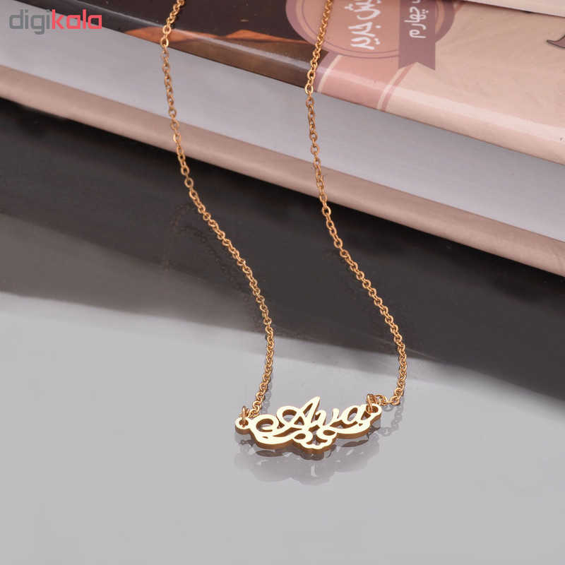 گردنبند زنانه طرح آوا کد GA1147