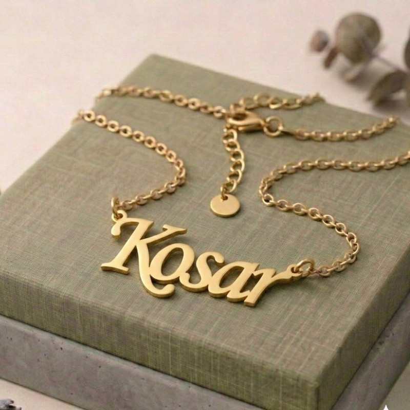 گردنبند زنانه ماصرم مدل اسم کوثر کد GA1353