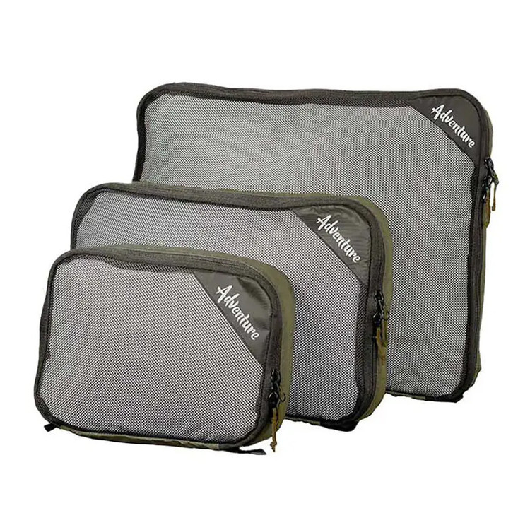نظم دهنده ساک و چمدان ادونچر مدل packing cubes بسته 3 عددی