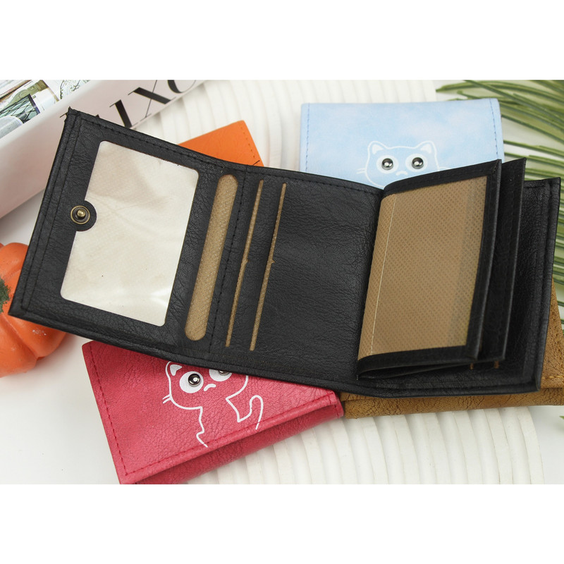 کیف پول زنانه مدل گربه کد KZD-0202