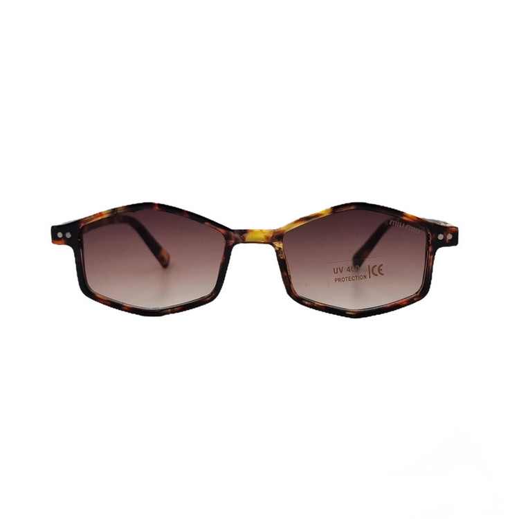 عینک آفتابی زنانه و مردانه چندضلعی با عدسی Gradient UV 400 مدل 2510