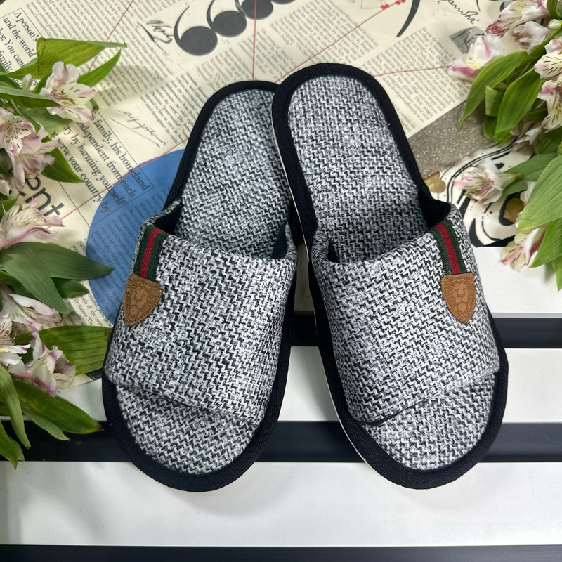 دمپایی حولهای نیکتا مدل باربد کد GR-02