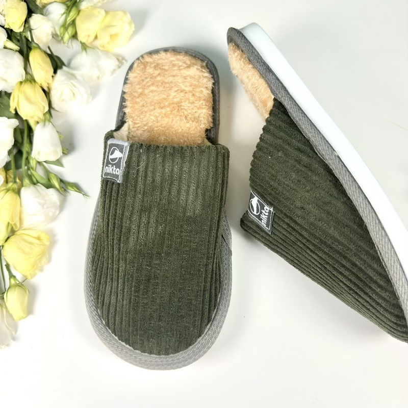 دمپایی حوله ای نیکتا مدل آوا کد Gr-04