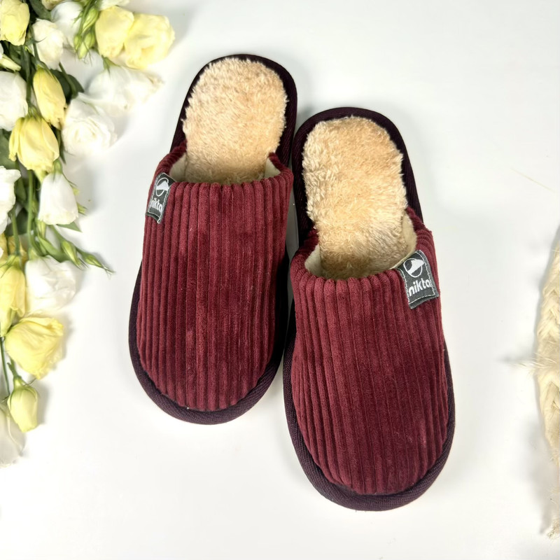 دمپایی حوله ای نیکتا مدل آوا کد Rd-03