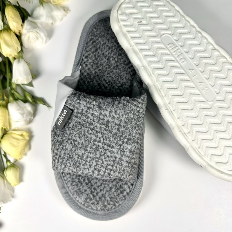 دمپایی حوله ای نیکتا مدل آراد