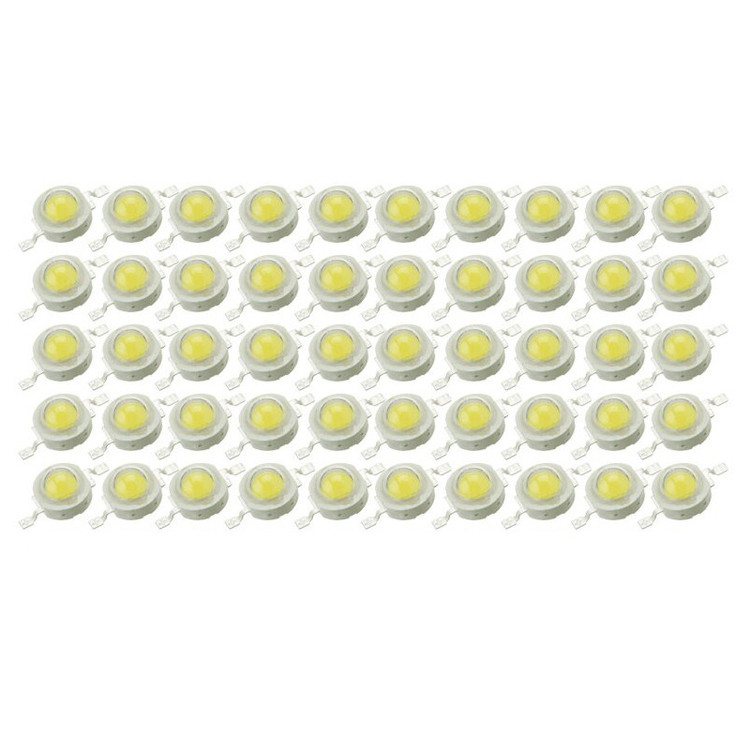 چیپ پاور ال ای دی 1 وات مدل SMD2 بسته 50 عددی