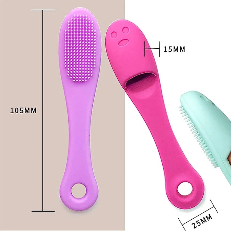 مسواک انگشتی سگ و گربه مدل Soft Brush سیلیکونی