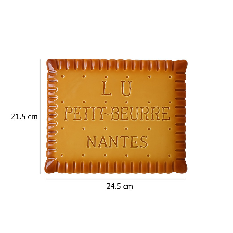 بشقاب پذیرایی مدل بیسکویت LU PETIT-BEURRE