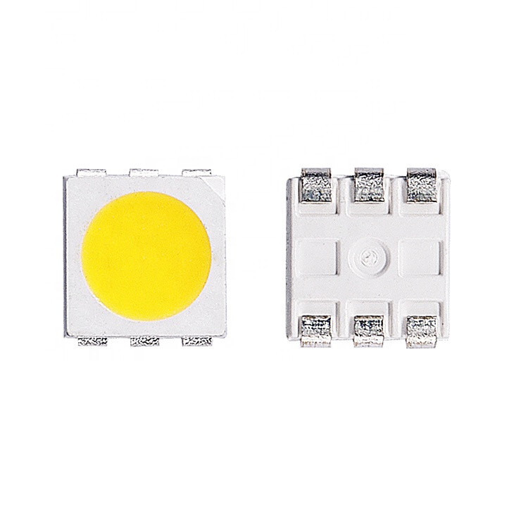 چیپ ال ای دی 0.2 وات مدل 5050 SMD بسته 100 عددی