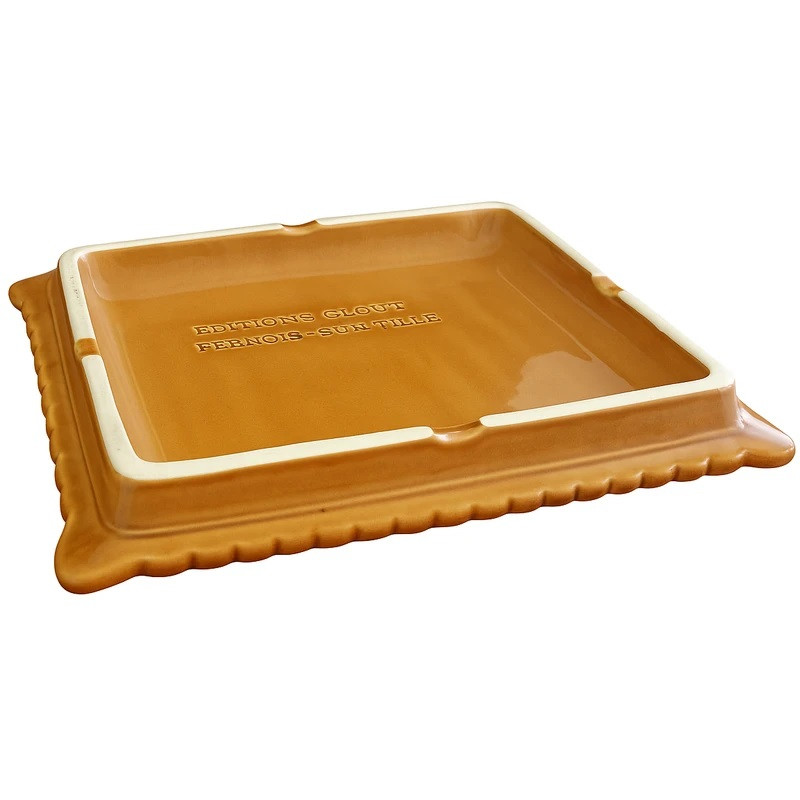 زیرگلدانی مدل بیسکویتی بسته 4 عددی