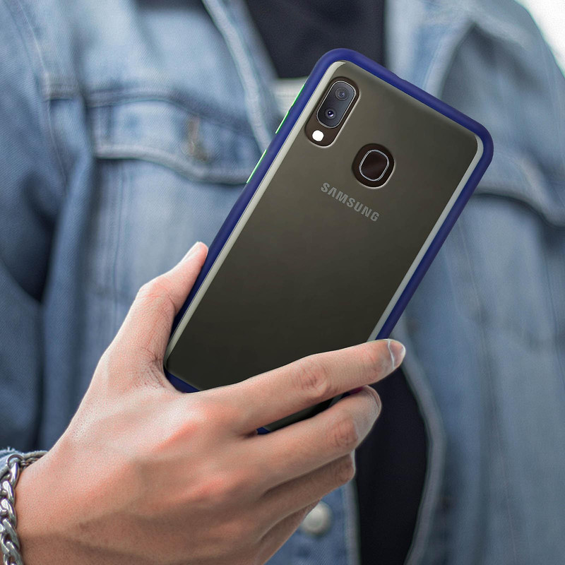 کاور زوبینا مدل Clear مناسب برای گوشی موبایل سامسونگ Galaxy A20S بسته 4 عددی