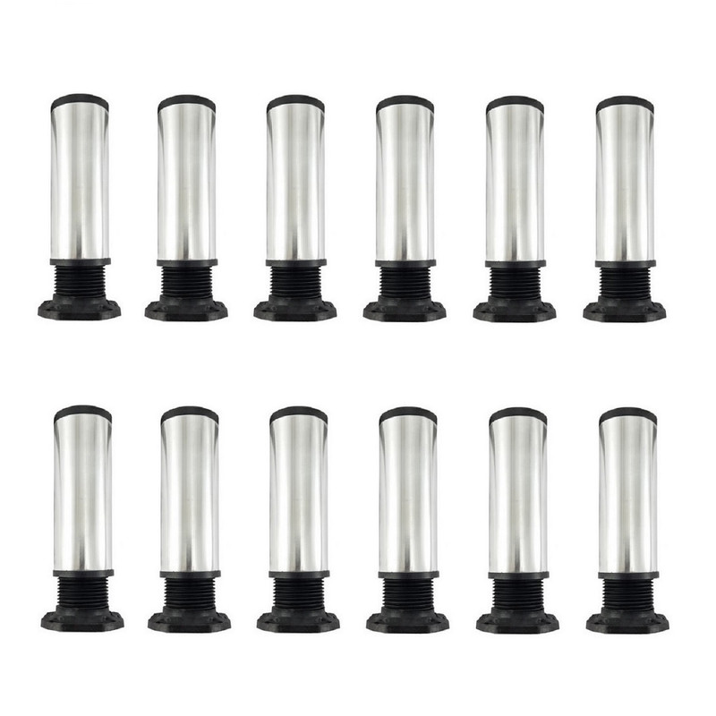 پایه کابینت مدل استام آلومینیومی L12 بسته 12 عددی